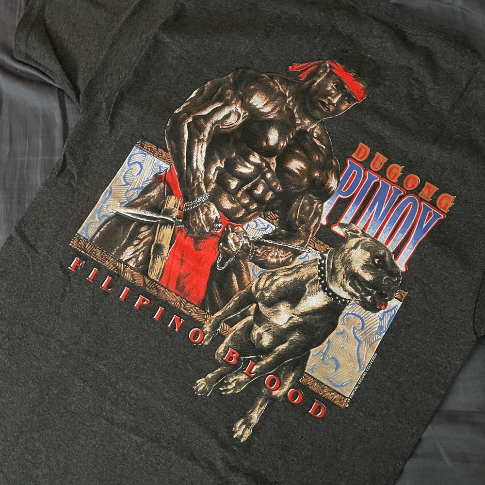 ❌SOLD❌Filipino Strength Dugong Pinoy T Shirt Med Filipino Blood